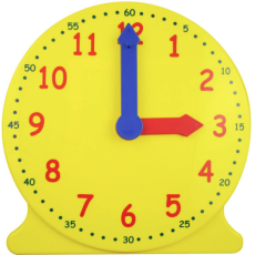 Geared Learner Clocks